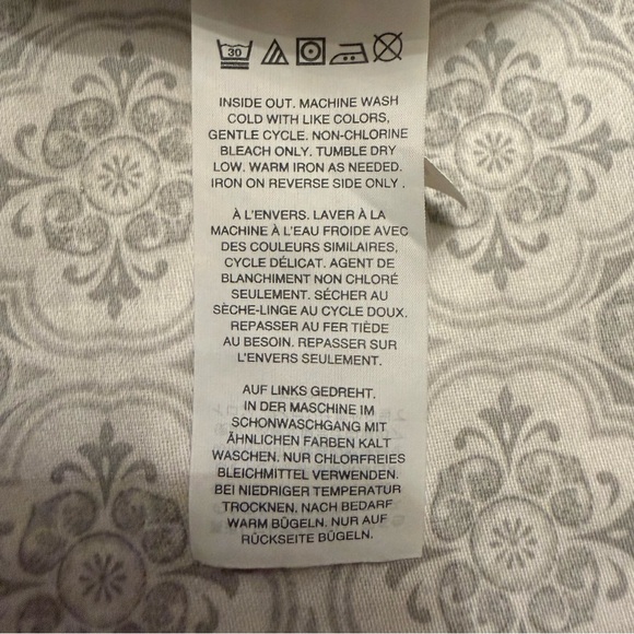 Madewell Summer Friday Embroidered Courier Button-Back Shirt Size L - Picture 10 of 13